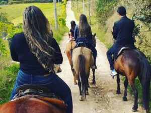 Tour en Caballo por las Montañas y Paisajes de La Calera