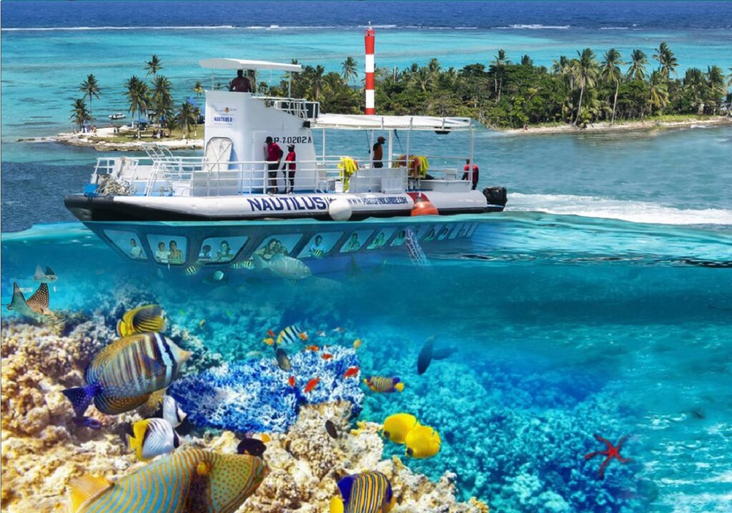 Experiencia en Fondo del Mar en el Semi Submarino de San Andrés
