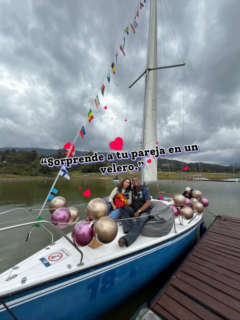 Tour en velero sobre el Embalse Tominé en Guatavita