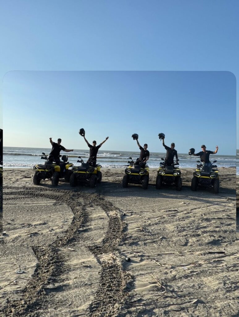 Aventura en Cuatrimoto por los pasisajes y playas de Cartagena